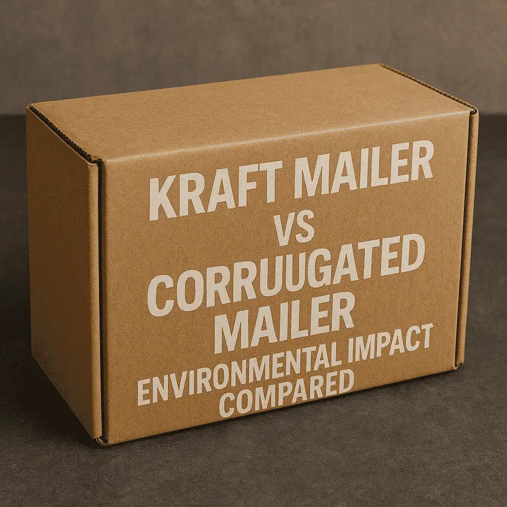 Kraft Mailer vs Corrugated Mailer: Environmental Impact Compared
